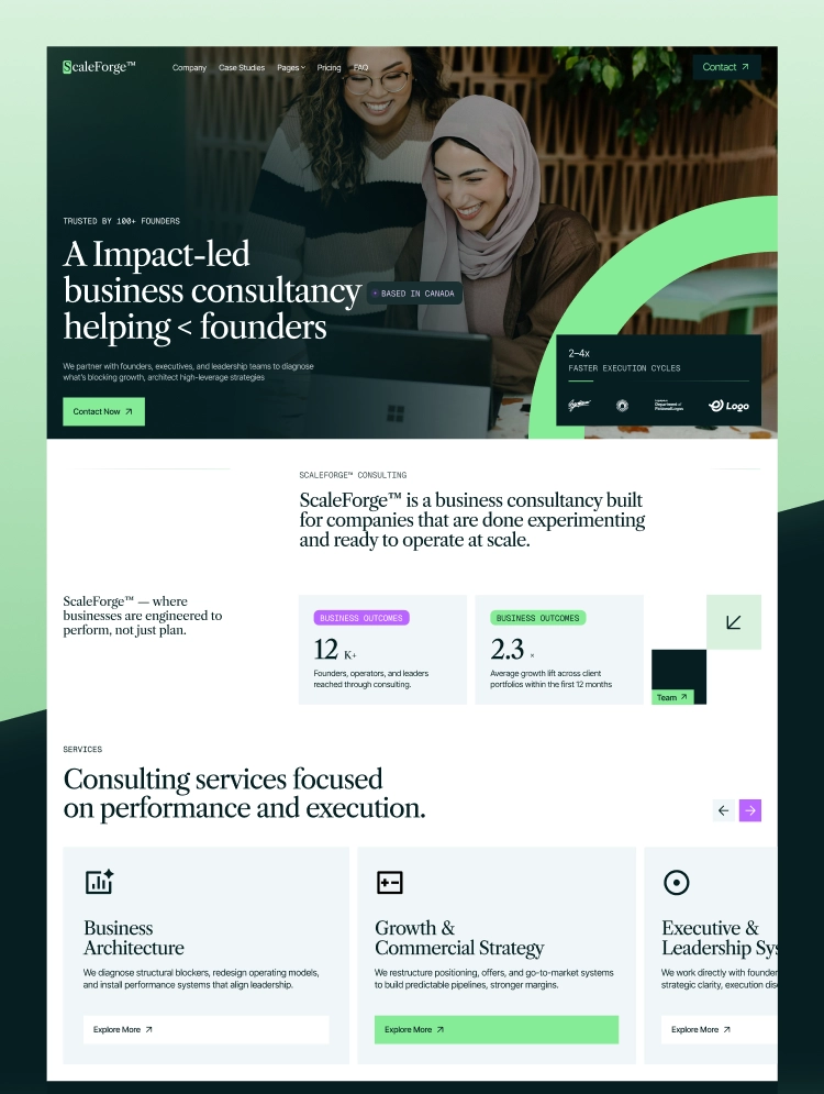 Scaleforge by Onixtheme - Uncategorized design asset by webflow