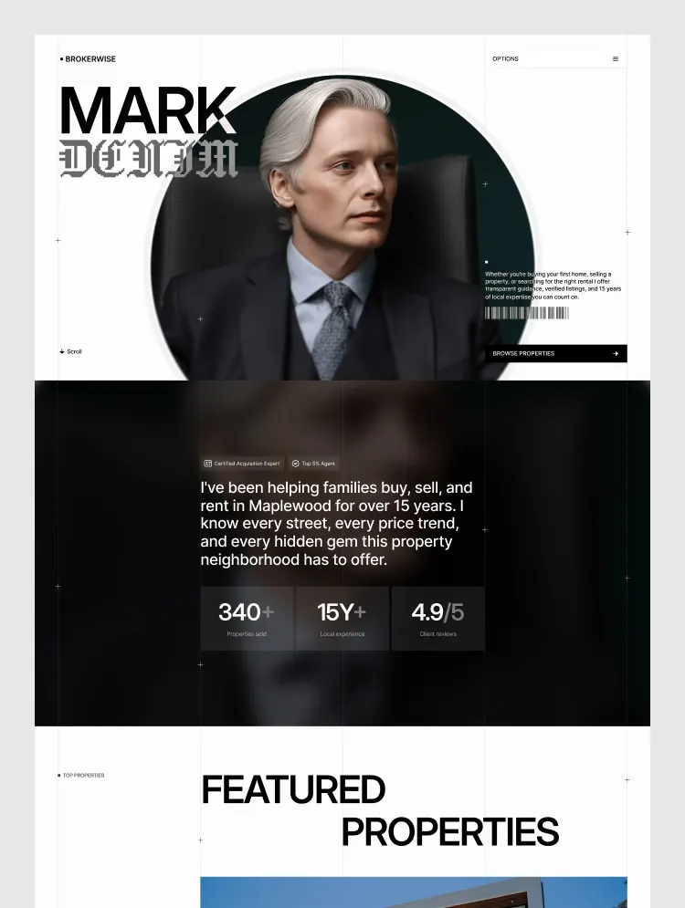 Brokerwise by Grabui Library - Uncategorized design asset by webflow