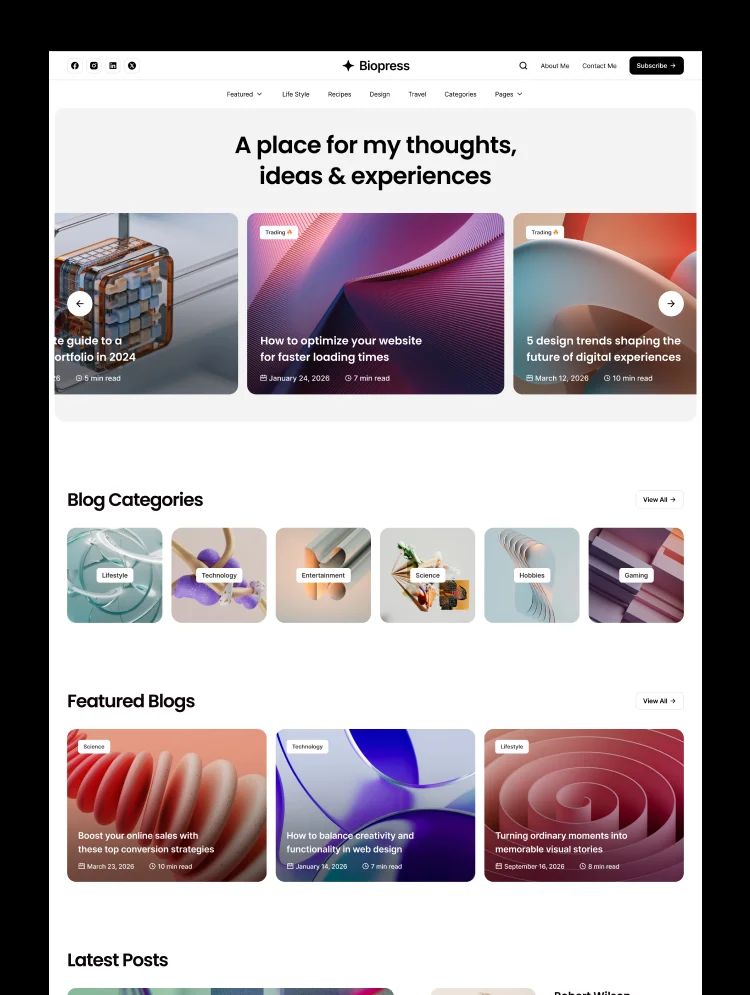 Biopress thumbnail