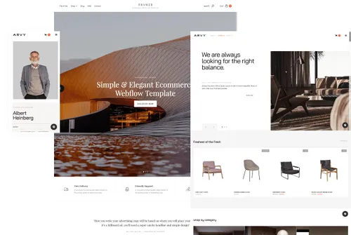 Webflow Responsive Templates
