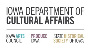 The Cultural Laedership Partners program is funded by the Iowa Dept of Cultural Affairs
