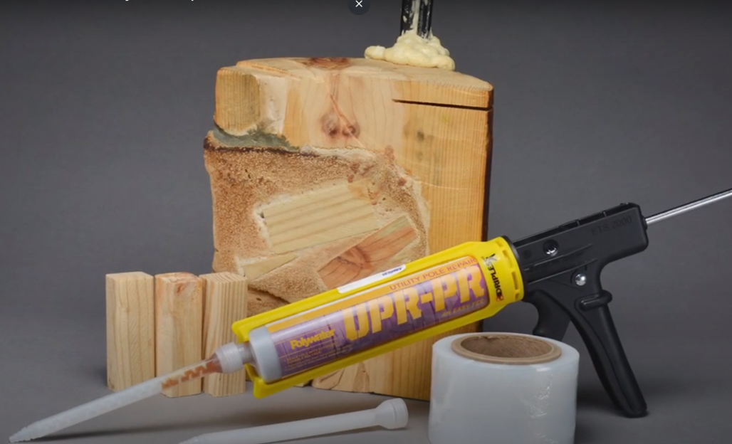Repair, Don't Replace, Utility Poles with Polywater UPR