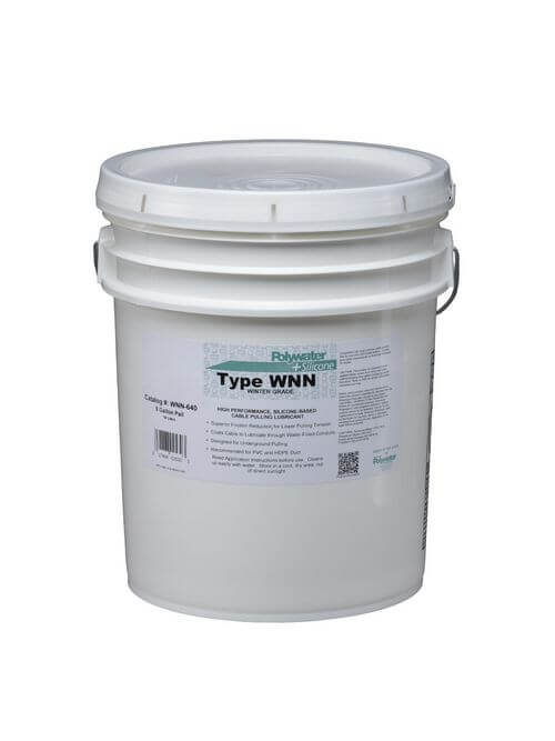 Polywater Winter Grade Cable Pulling Lubricants: WJ and WNN