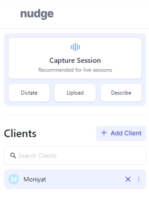 Previous Sidebar Design