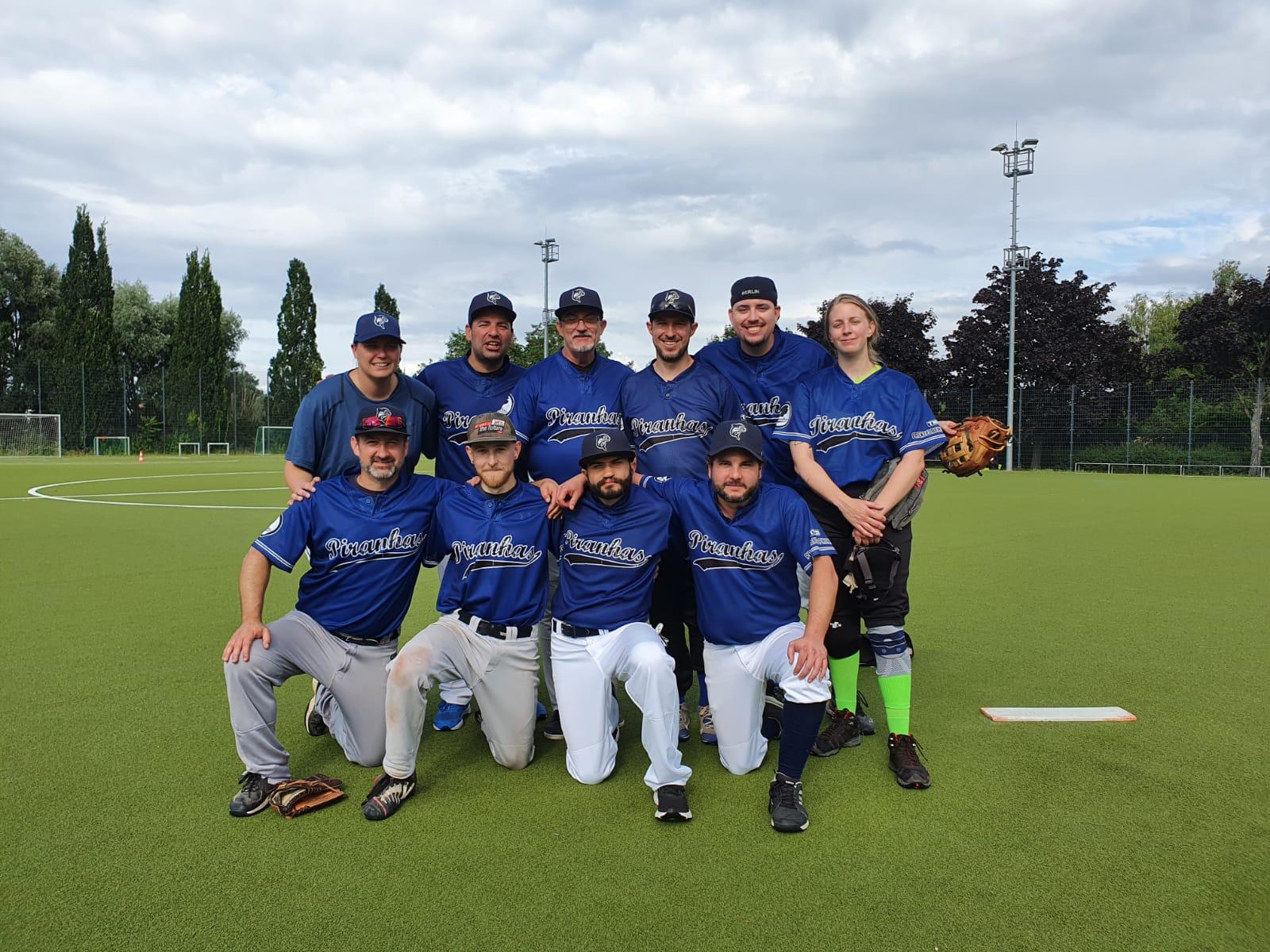  Sieg  beim 2. Auswärtsspiel der Piranhas