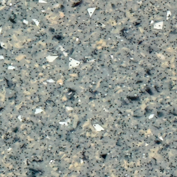 Kleurstaal Lunar Granite van WaterRows met blauwgrijze granietstructuur