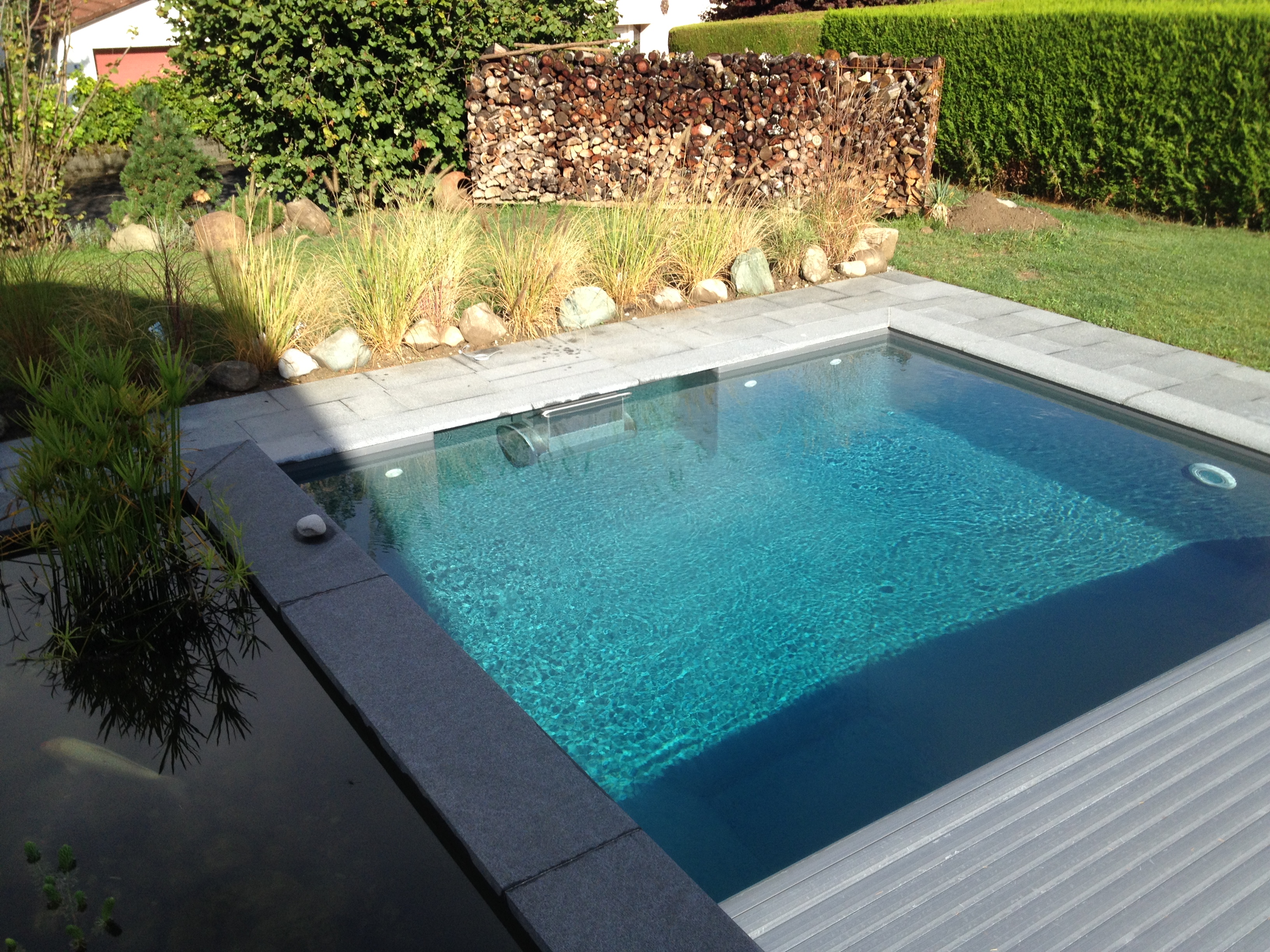 Fastlane module in een zwembad