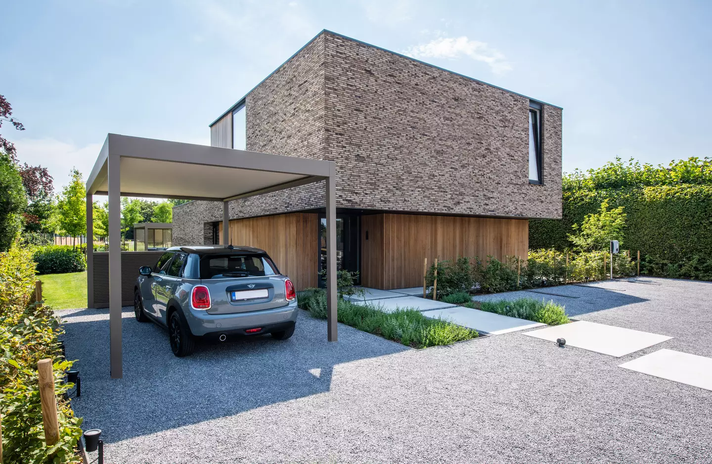 Renson Carport Algarve Canvas Dubbel