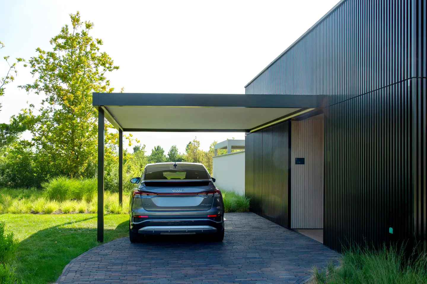 Renson Carport Algarve Canvas Dubbel