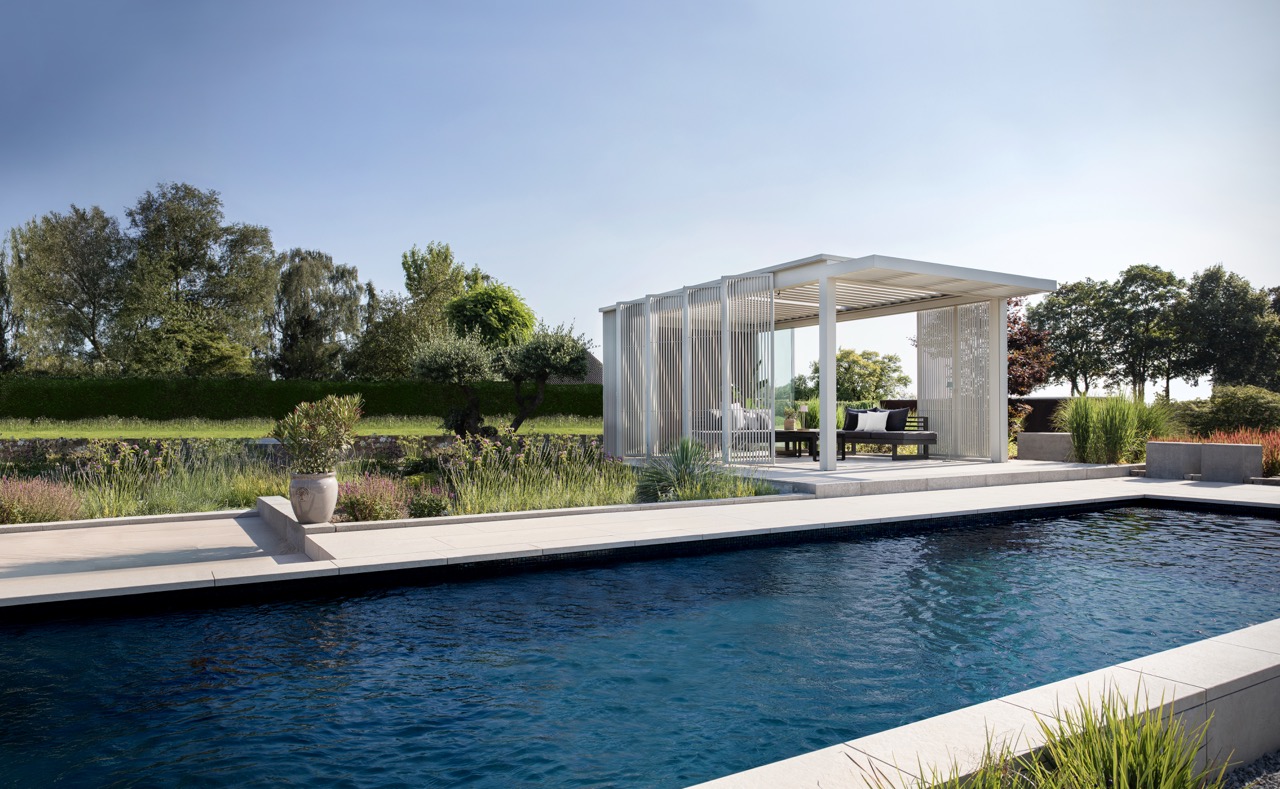 Renson Amani pergola buiten