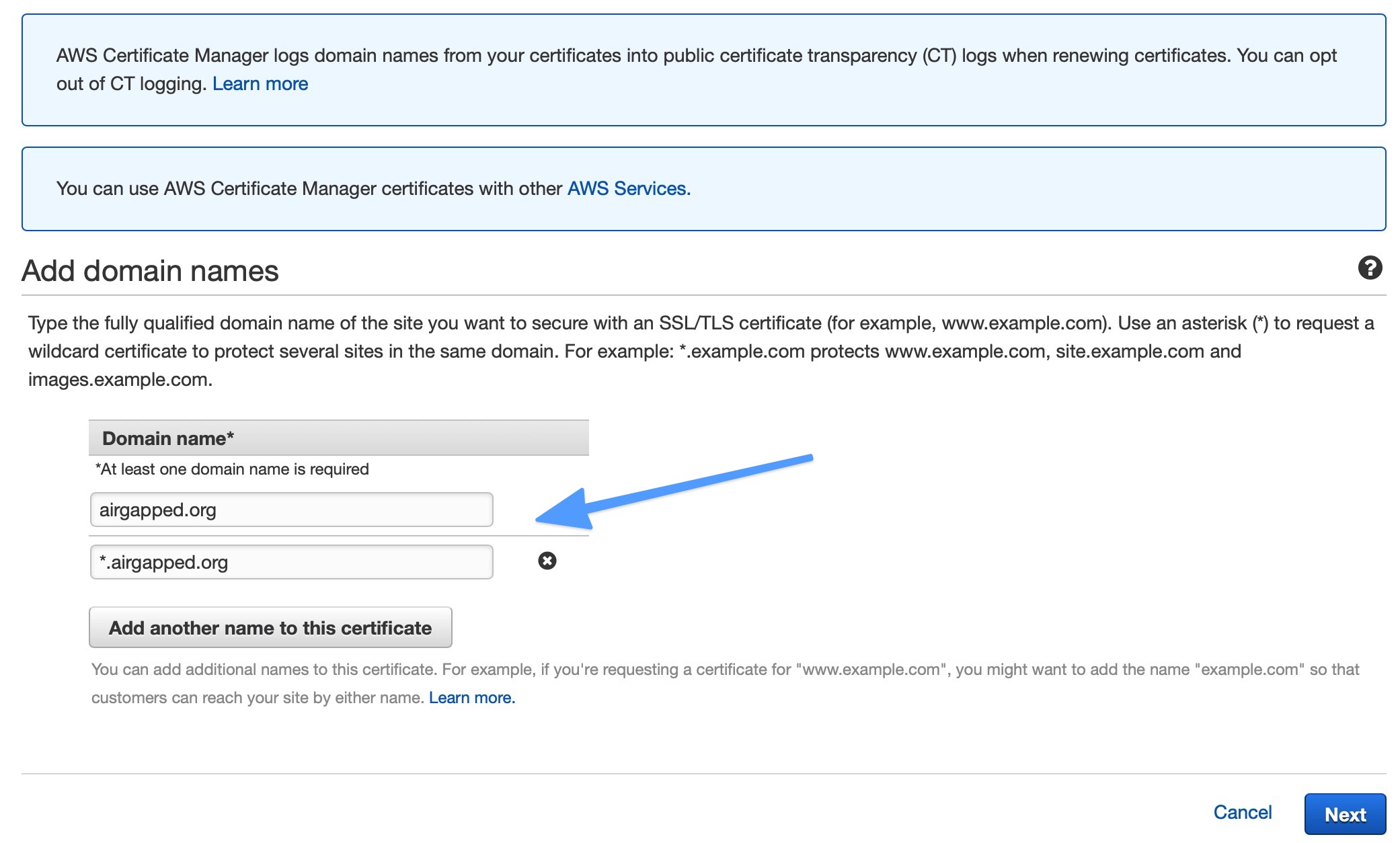 Certificate Manager