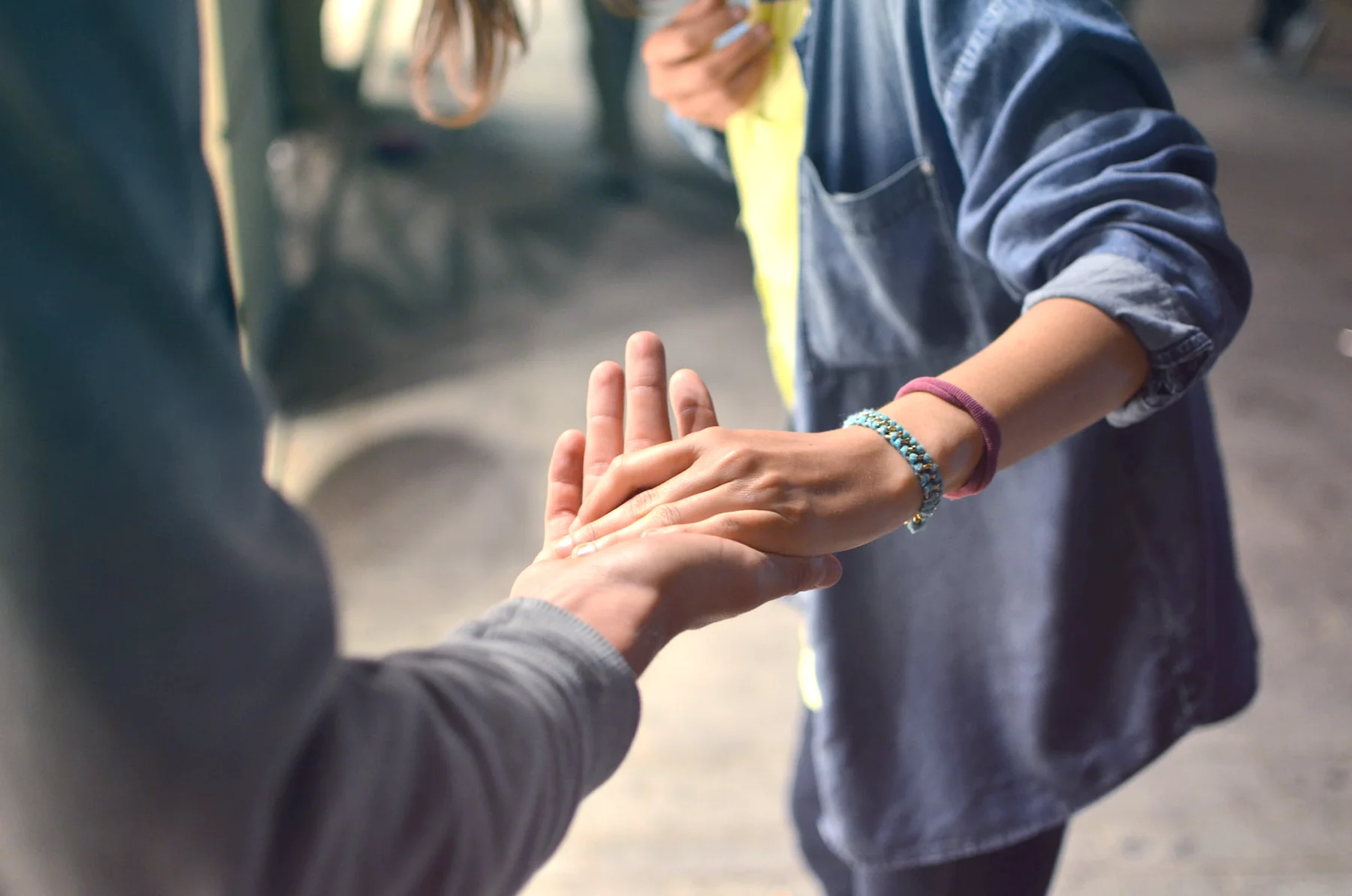 Hands agreeing