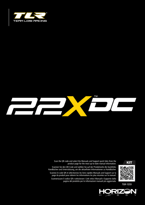 TLR 22X DC Manual