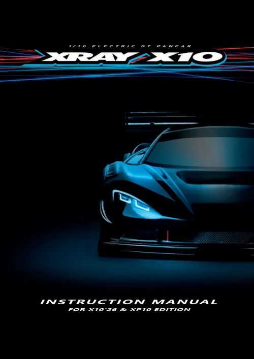 XRAY X10 26 Manual
