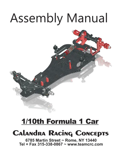 CRC WTF-1 FC16 Manual