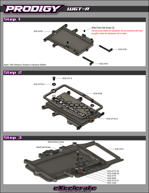 eXcelerate Prodigy WGT-R Manual