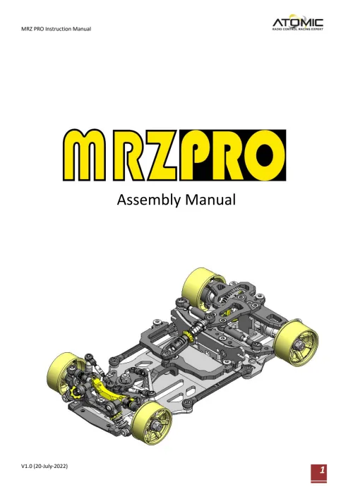Atomic MRZ PRO Manual