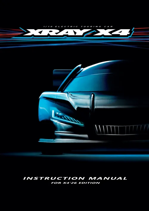 XRAY X4 26 Manual