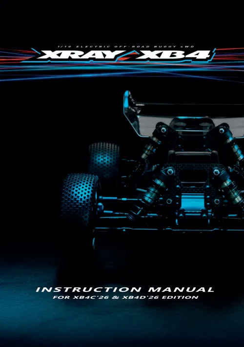 XRAY XB4 26 Manual v1