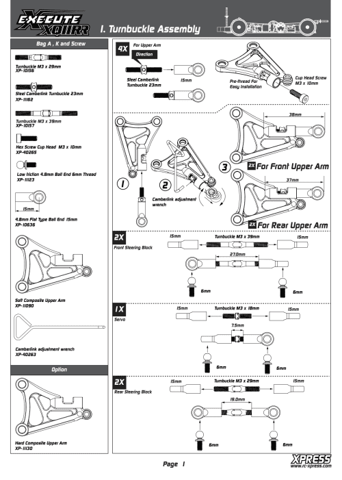 Xpress Execute XQ11RR Manual