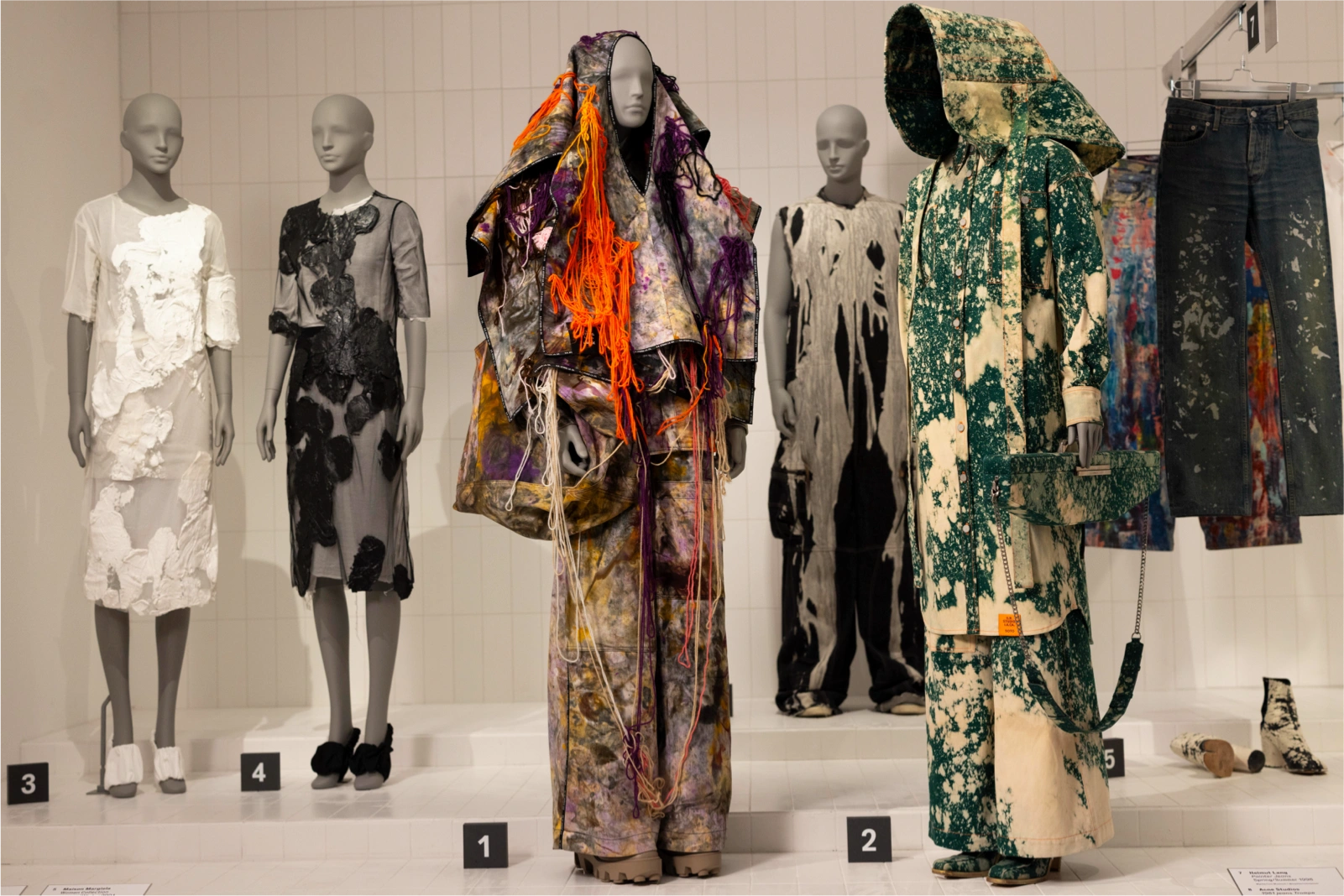 Bonaveri Tribe Mannequins Bring Fashion's 'Dirty' Side to Life at the Barbican