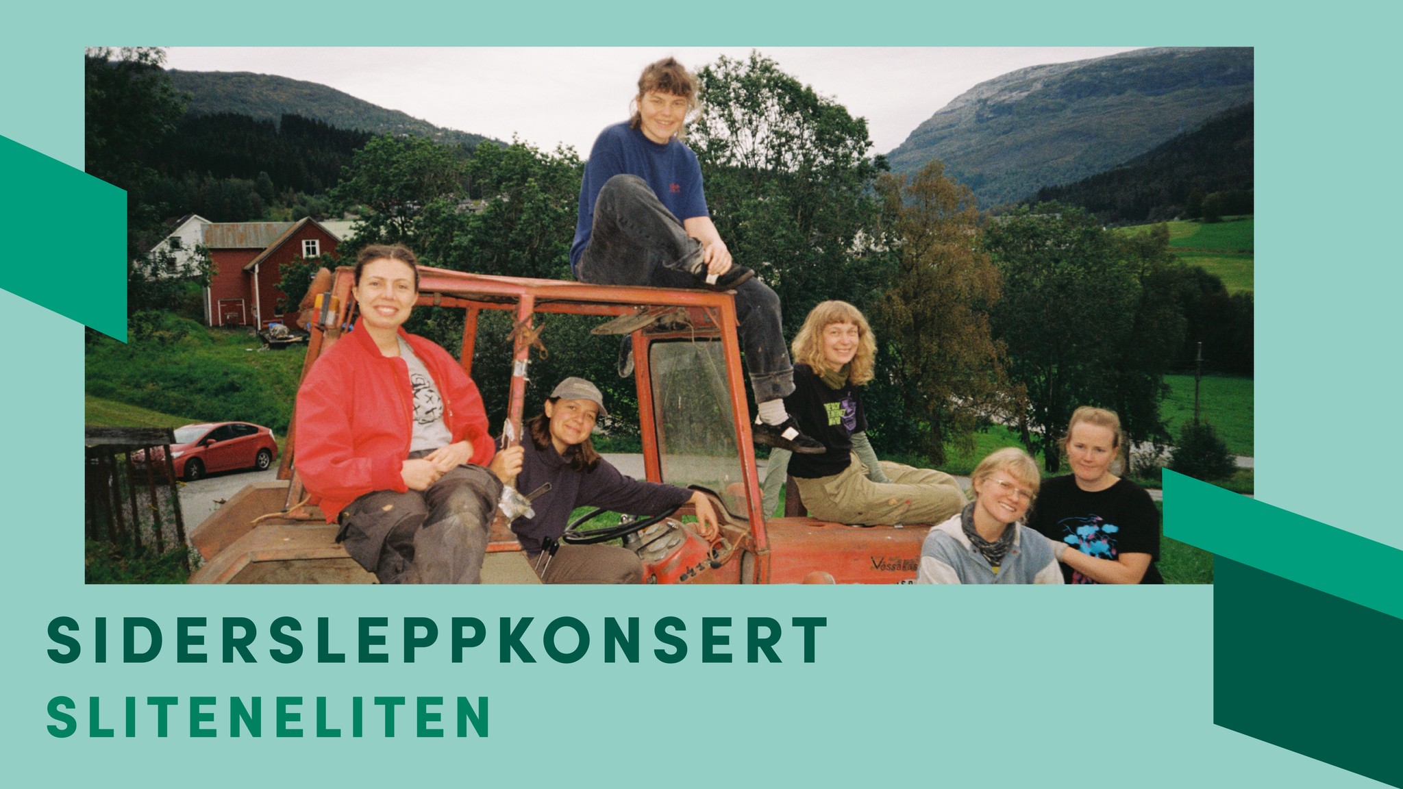 Sliteneliten på siderslepp i Ulvik
