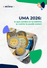 Ebook minu: UMA 2026, guía de nómina, prestaciones y obligaciones patronales para empresas en México