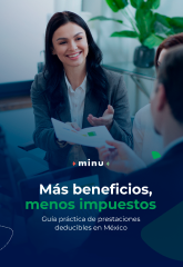 Ebook minu: guía de prestaciones deducibles en México 2026 vales de despensa, combustible y caja de ahorro