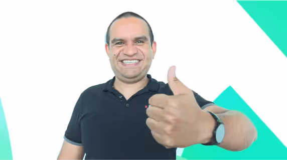 Men with tums up image