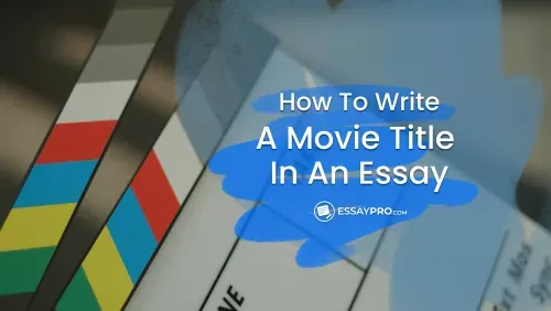 How to Write a Movie Title