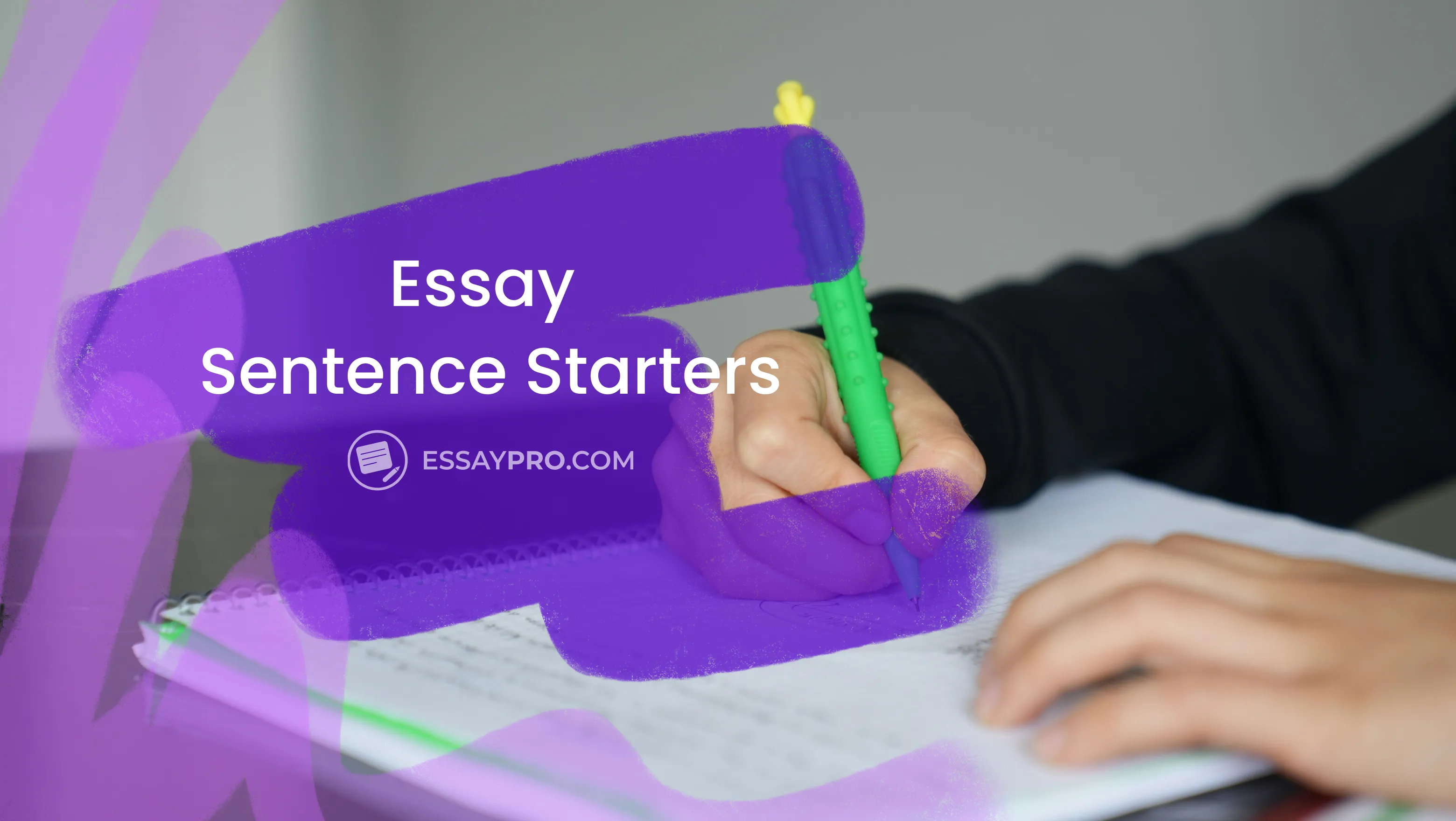 essay sentence starters