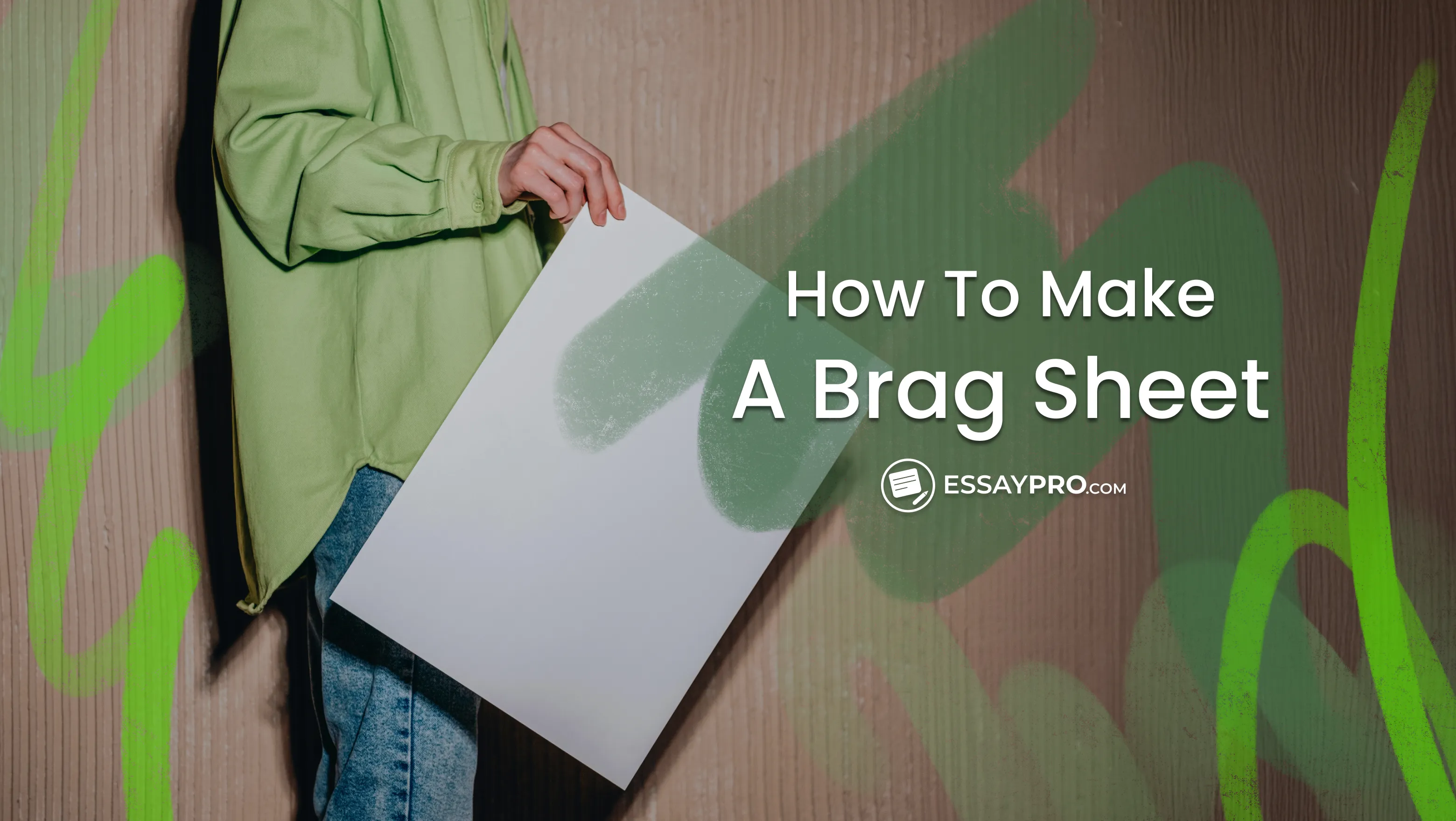 How to Make a Brag Sheet