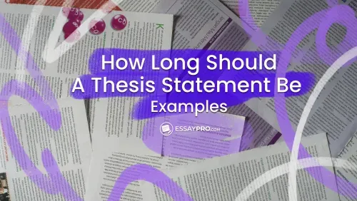 how long should a thesis statement be examples