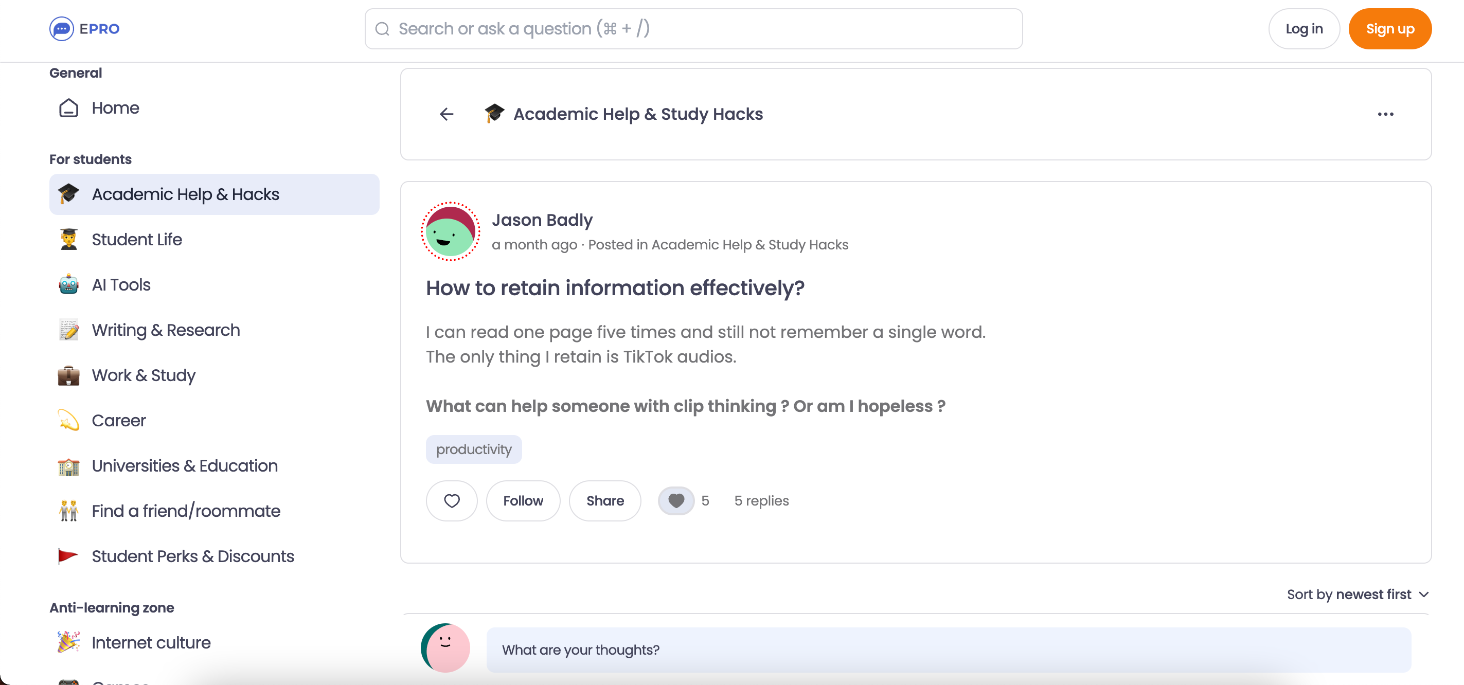 How to retain information effectively?