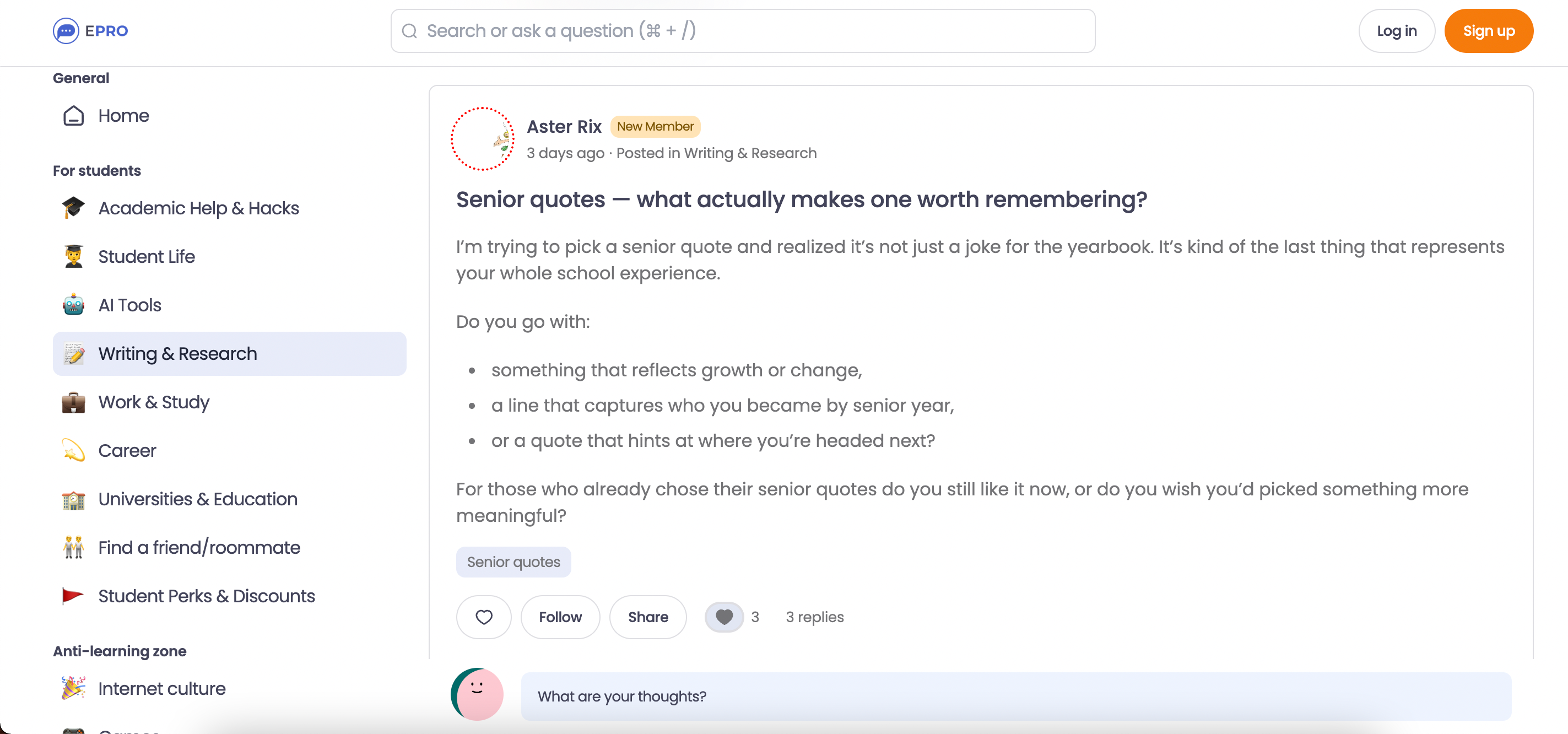 Senior quotes — what actually makes one worth remembering?