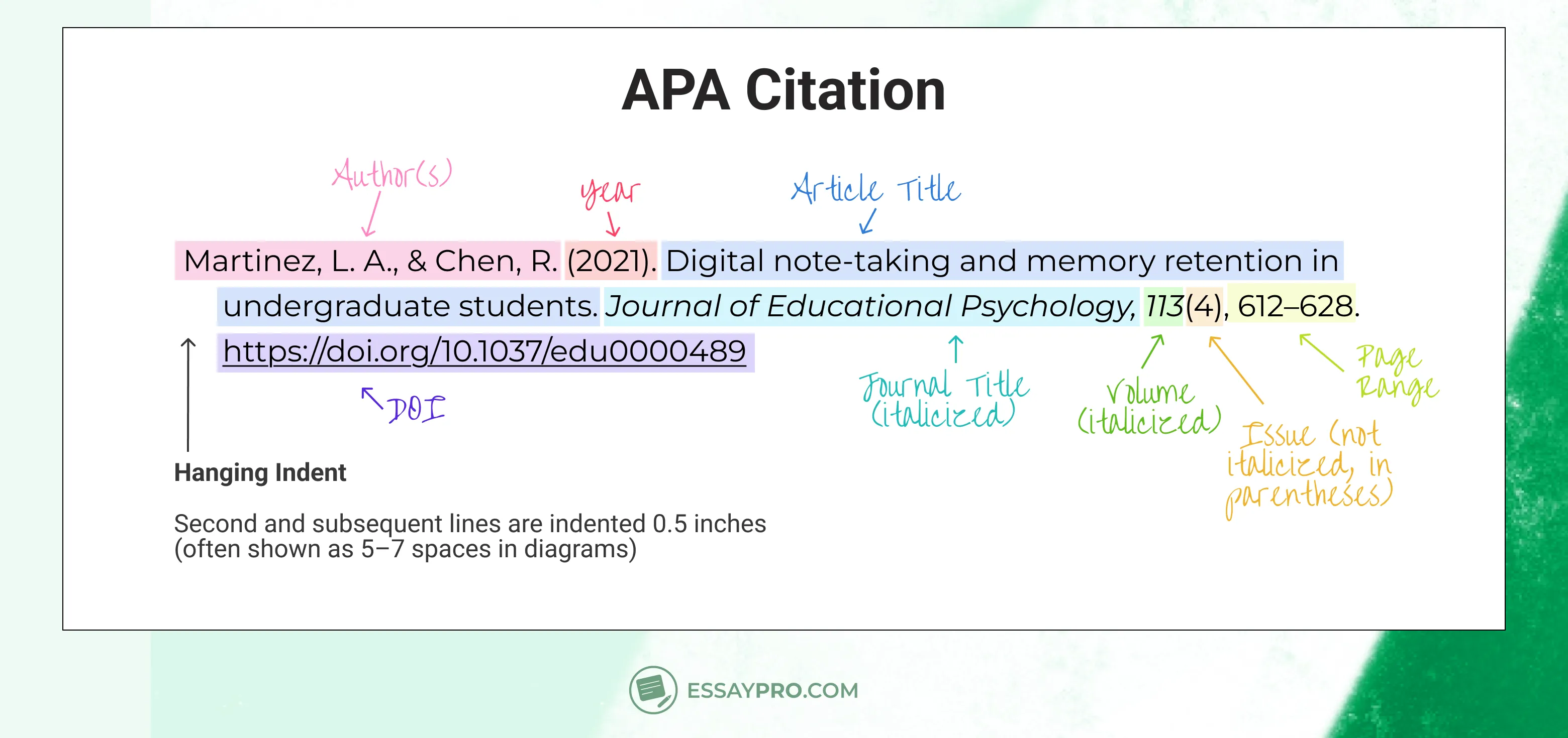apa citation