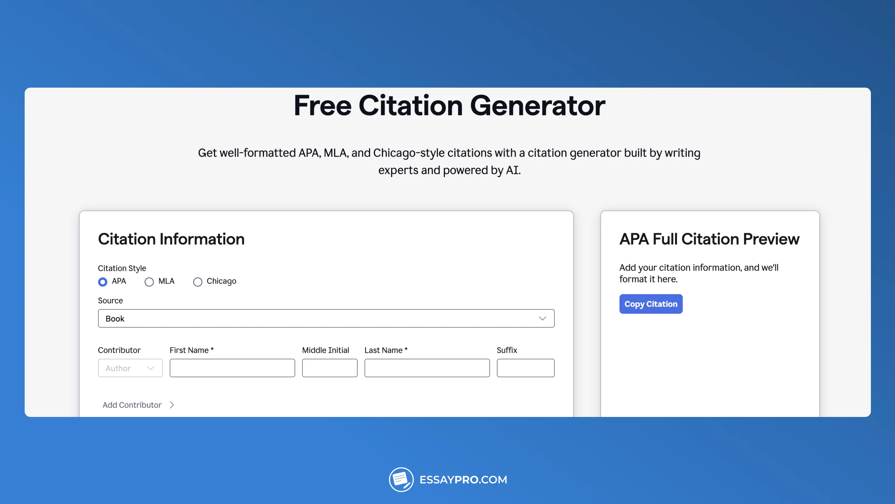 Grammarly Citation Generator