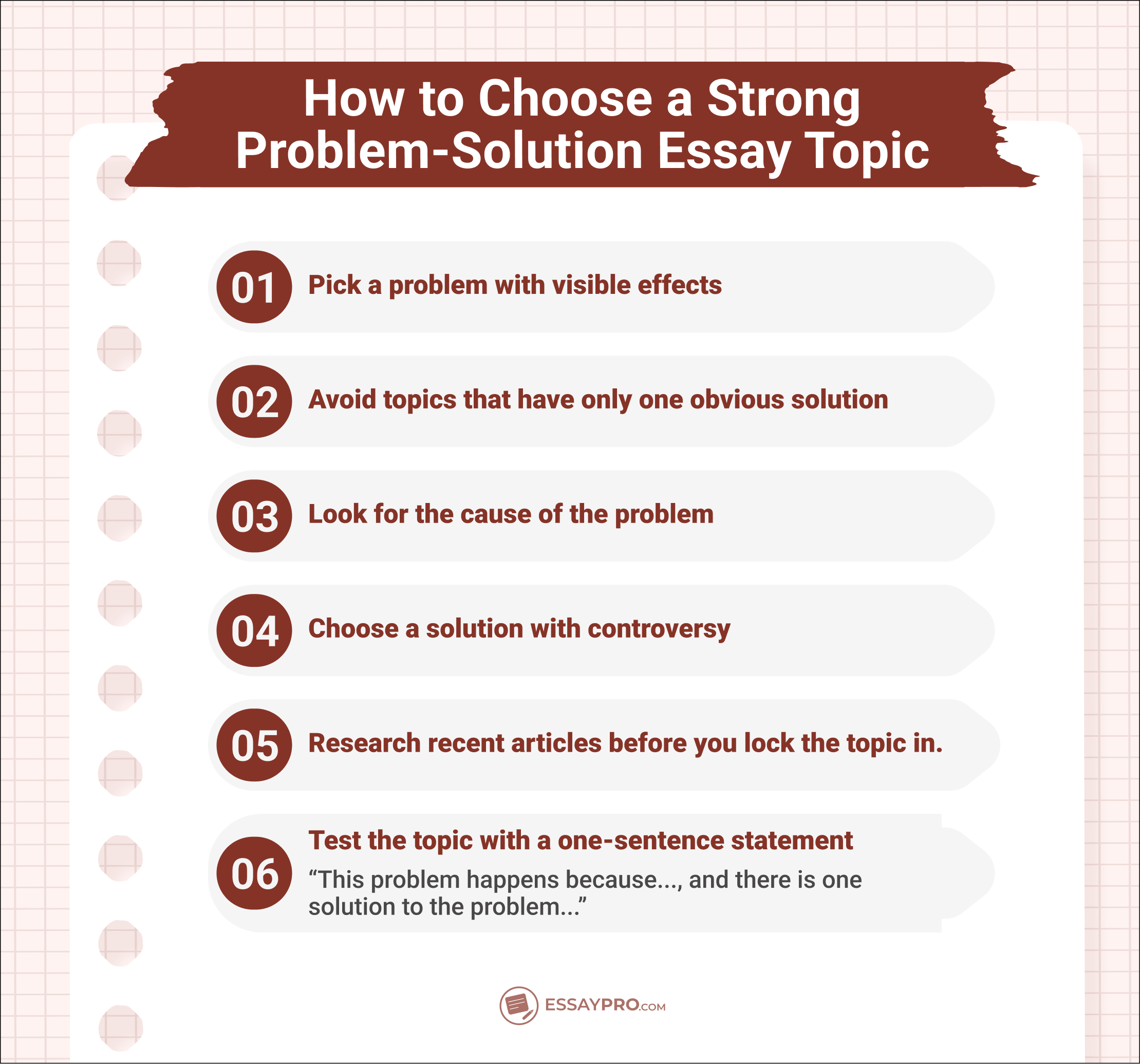 How to Choose a Strong Problem-Solution Essay Topic