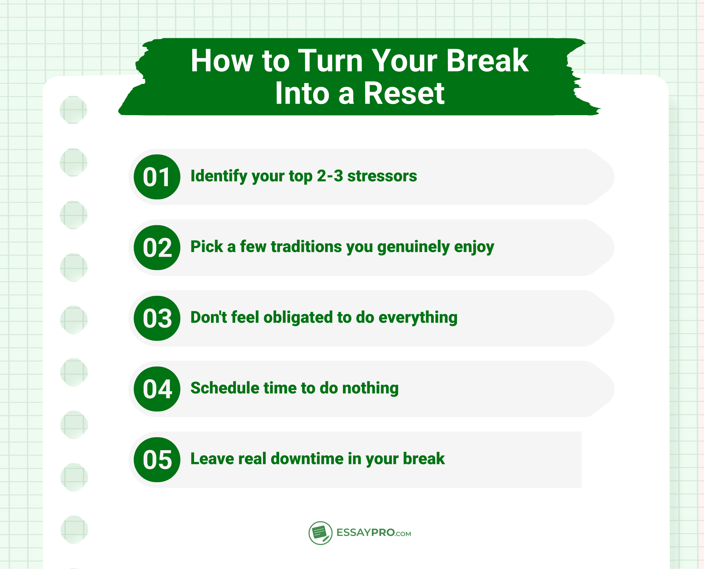 How to Turn Your Break Into an Actual Reset?