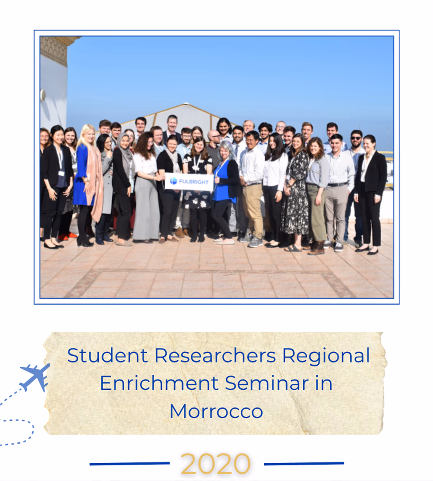 Student Researchers Regional Enrichment Seminar in Morrocco