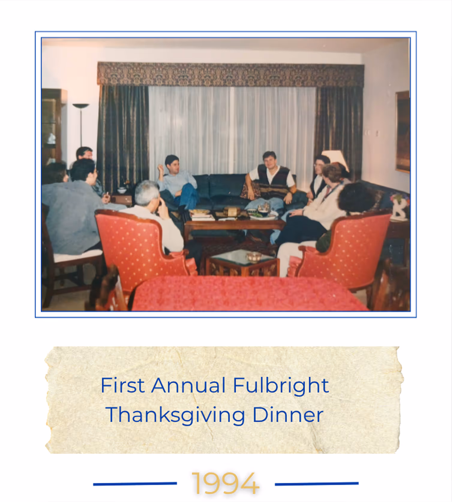 First Annual Fulbright Thanksgiving Dinner