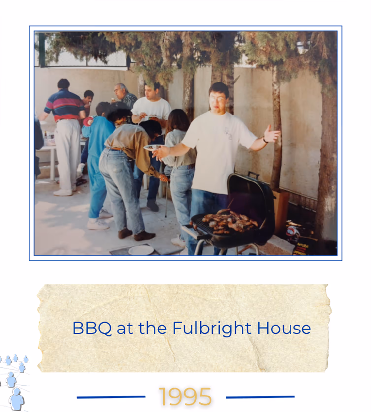 BBQ at the Fulbright House