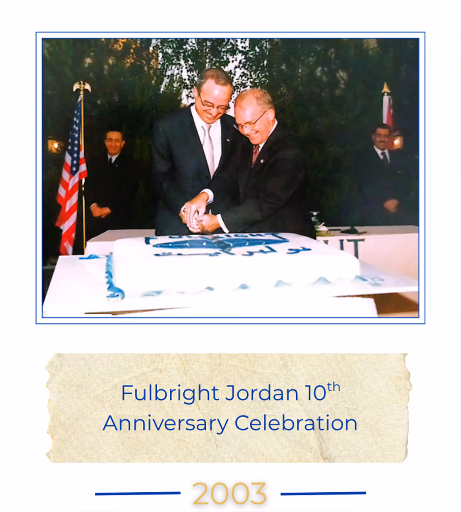 Fulbright Jordan 10th Anniversary Celebration