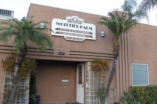 Whitter Palm Dental office