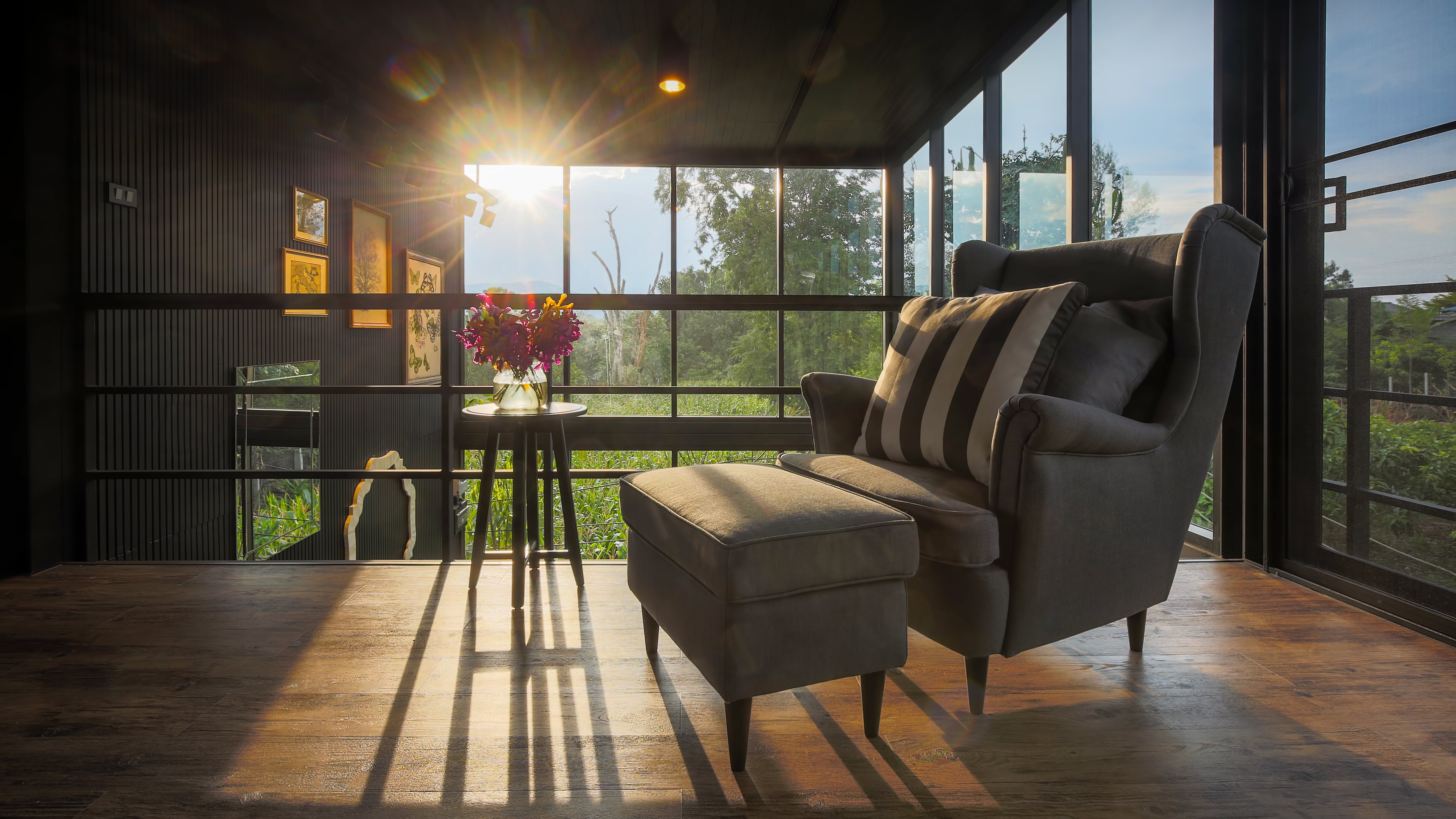 Family Moving with loads of boxes Outside