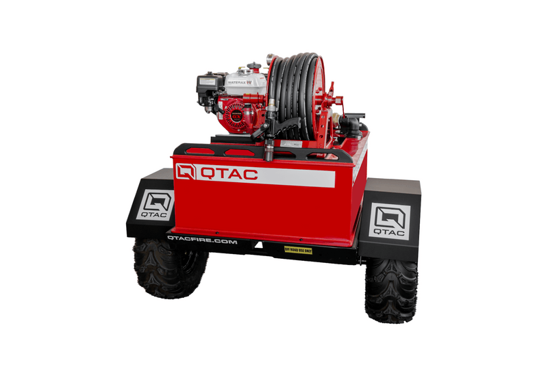 QTAC XDT off-road trailer carrying a QTAC fire skid