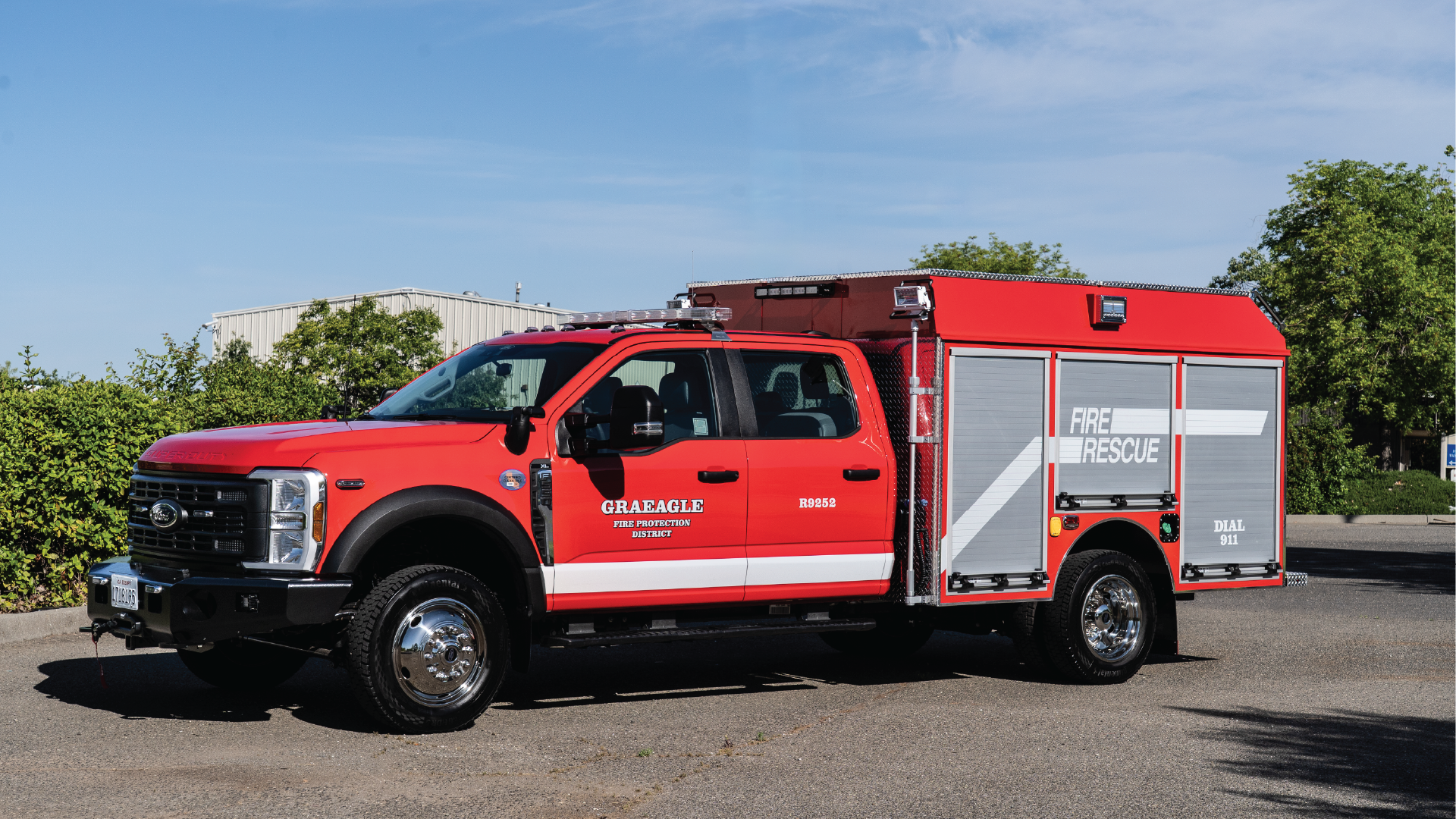 Light Rescue front three-quarter view