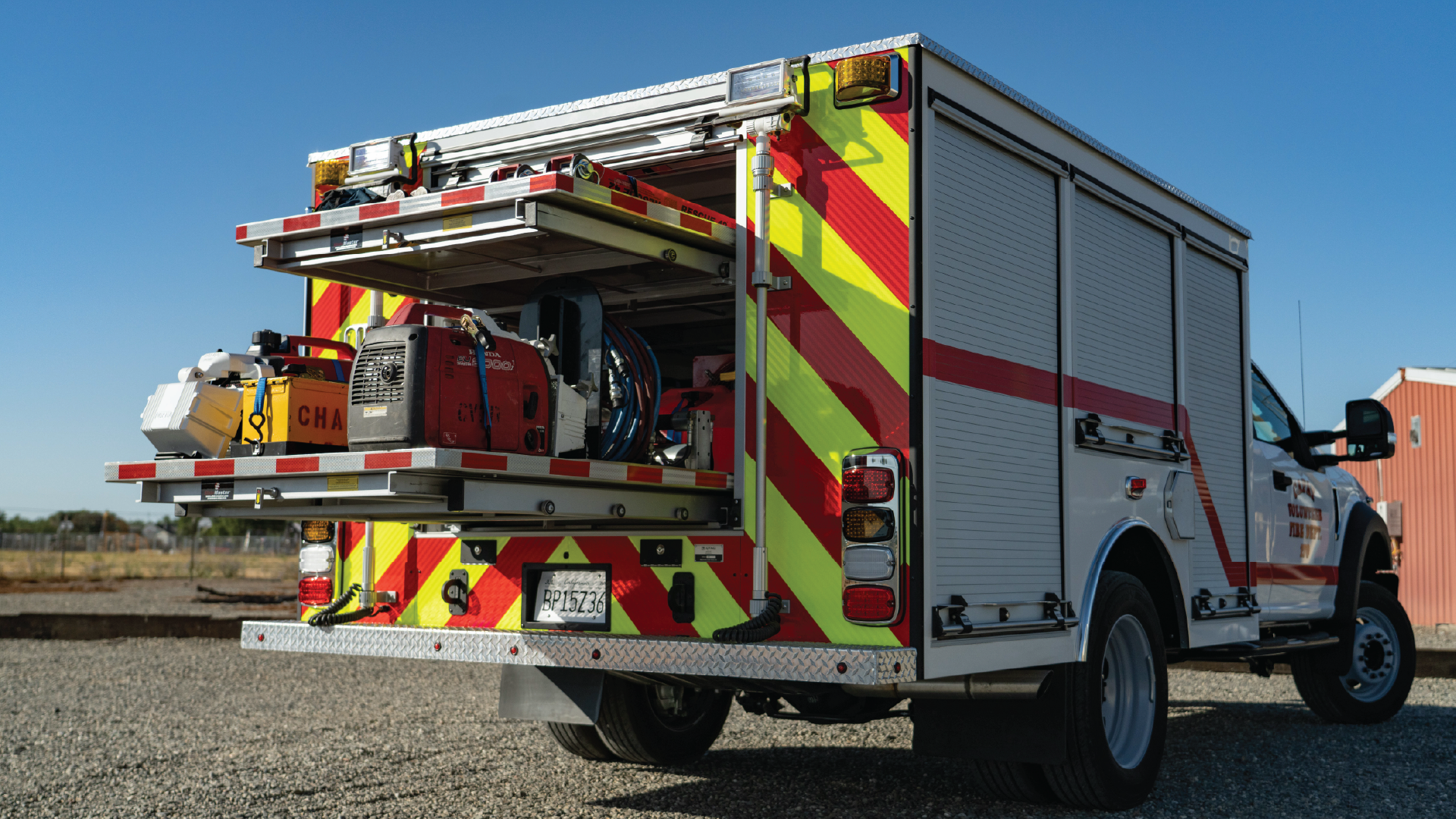 Light Rescue rear compartment