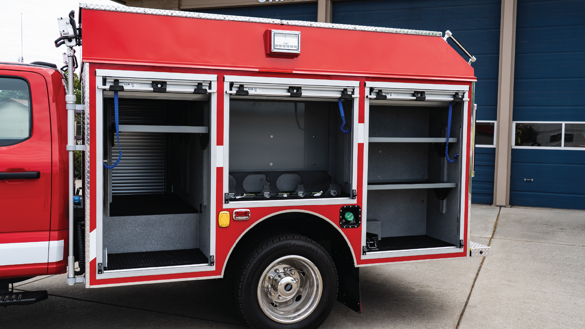 Light Rescue storage layout