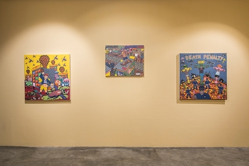 Holiday School of Art Presents: Urban Decay Planning by John Jayvee del Rosario, curated by Teacher Vivian Cruz © MO_Space